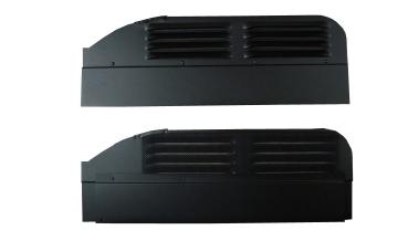 Lüftungsgitter Frischlüfter Nissan Primastar Fahrerhaus BJ 01/2001-2014 - Lüftungsgitter Ansicht Vorderseite und Rückseite